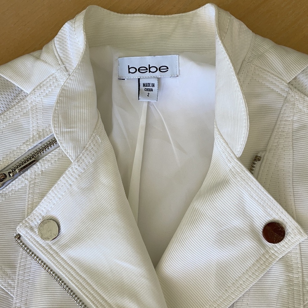 White Biker Jacket - image 3